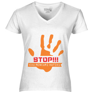 Kaos Distro Stop mecuri hati