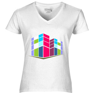 Kaos DISTRO COLORFUL BUILDING