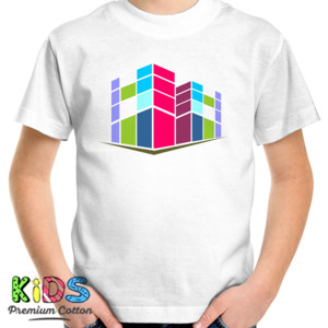 Kaos DISTRO COLORFUL BUILDING