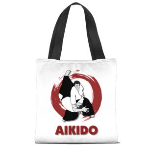 Tas Tote Fullprint Aikido Tenchi Nage
