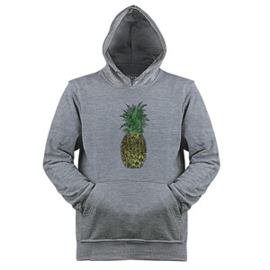 Jaket Hoodie Pineapple Sketch