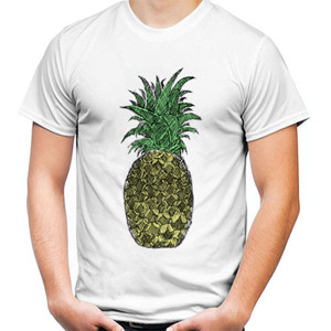 Kaos Pineapple Sketch
