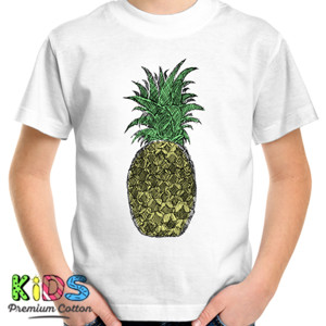 Kaos Pineapple Sketch