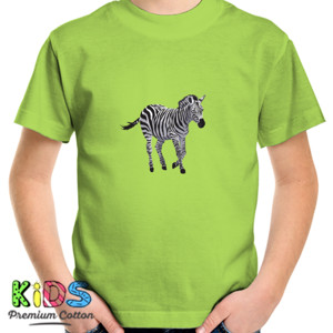 Kaos Kaos Anak Gambar Zebra