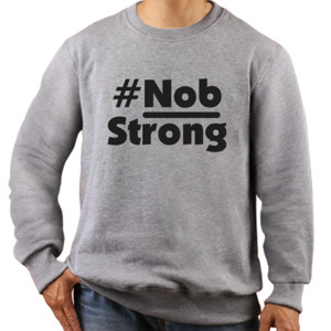 Jaket Sweater Distro #Nob Strong