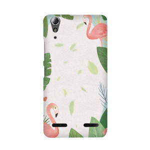 Lukisan Tema Flamingo Casing HP