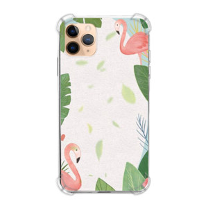 Casing HP Lukisan Tema Flamingo