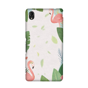 Lukisan Tema Flamingo Casing HP