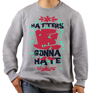 Jaket Sweater Haters Gonna Hate