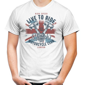 Kaos Live To Ride Motorcycle Club