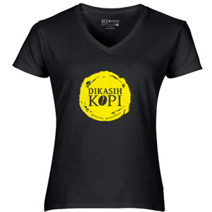 Kaos Hoodie Dikasih Kopi Hitam