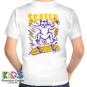 Kaos cat super skater
