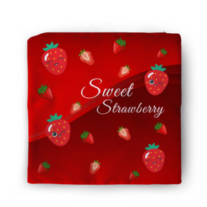Sarung Bantal Strawberry