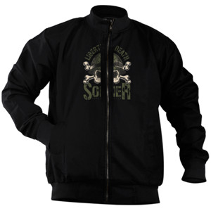 Jaket Bomber Kaos Pria Liberty Of Death