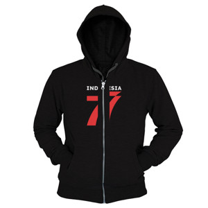 Hoodie Zipper 77th Indonesia Merdeka 01