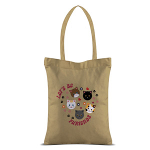 Tas Tote Let's Be Furiends