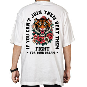 Kaos Oversize Tiger Fight