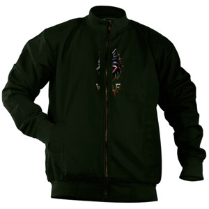 Jaket Bomber Wolf