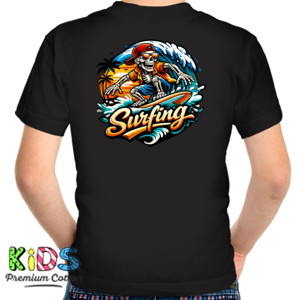 Kaos Surfboard Sunset