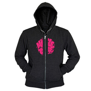 Hoodie Zipper Mingle Time
