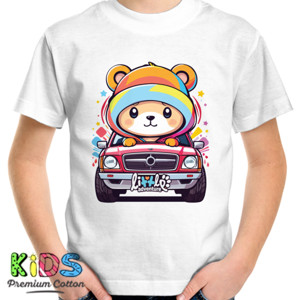 Kaos Anak Little Adventure Beruang lucu