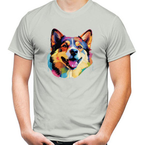 Kaos Kaos Gambar Anjing 004 Akita