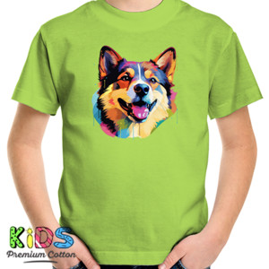 Kaos Kaos Gambar Anjing 004 Akita