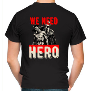 Kaos QNU WE NEED HERO