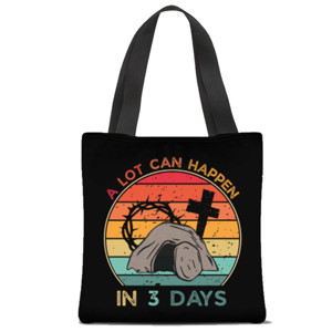 Tas Tote Fullprint 3 Days - Retro 1