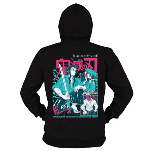 Hoodie Zipper Hotaru demon slayer