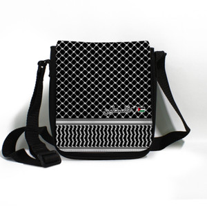 Tas Selempang Keffiyeh Hitam RG0025