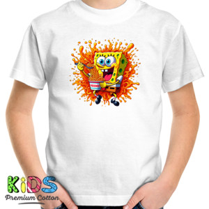 Kaos SpongeBob Makan Indomie