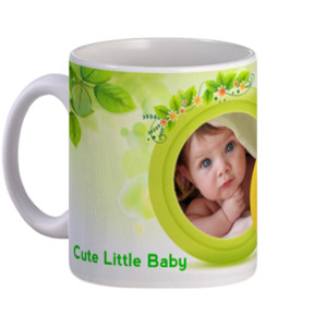 Mug Green Leaf