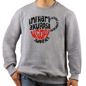 Jaket Sweater Ngopi Dulu