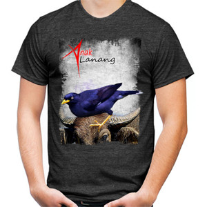 Kaos Burung Jalak Hitam