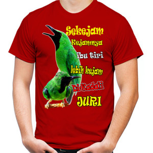 Kaos Burung Cucak Ijo