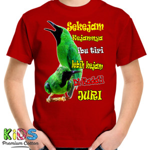 Kaos Burung Cucak Ijo