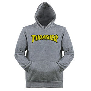 Jaket Hoodie Kaos Skateboard - Thrasher Logo (SB7DY)