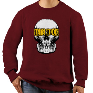 Jaket Sweater Lets Rock