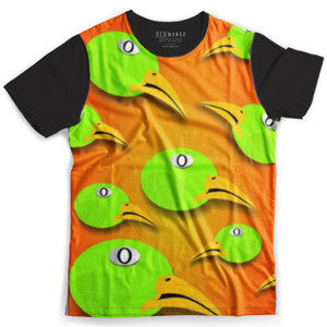 Kaos Fullprint Kaos Kepala Burung