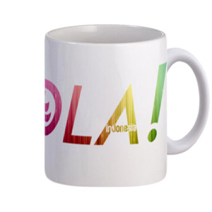 Mug HOLA INDONESIA RAINBOW