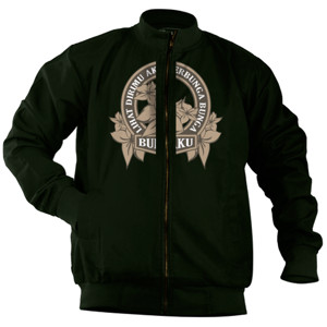 Jaket Bomber Bungaku
