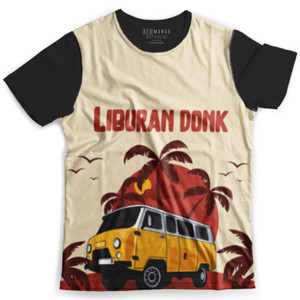 Kaos Fullprint Liburan Donk Jangan Kerja Terus