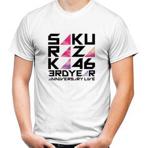 Kaos Sakurazaka46 3 aniv putih