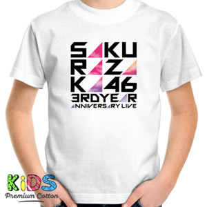 Kaos Sakurazaka46 3 aniv putih