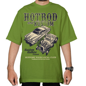 Kaos Oversize Hot Rod and Kustom