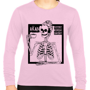 Kaos Akan kunikmati Kopi ini Sampai mati