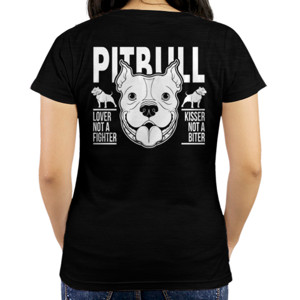 Kaos PITBULL LOVER 2 back print