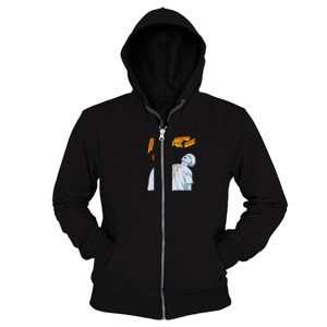Hoodie Zipper Jepang Spirit