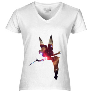 Kaos Kaos Tinkerbell in galaxy
